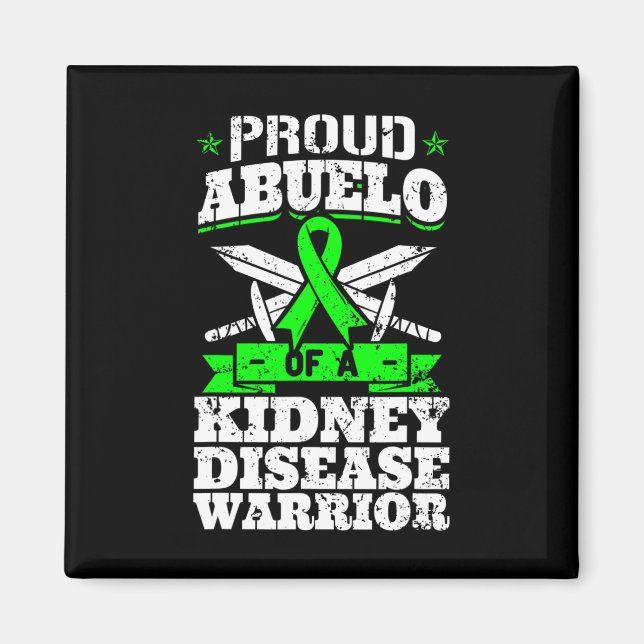 Imán Abuelo De Una Enfermedad Renal (Frente)