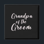 Imán Abuelo Del Equipo Boda De Groom Tee De Groom Gra<br><div class="desc">Abuelo Del Equipo Boda De Groom Tee Del Abuelo Groom</div>