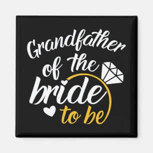 Imán Abuelo del futuro Día de la Gran Boda