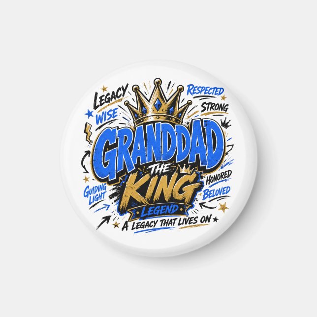 Imán Abuelo el Rey  (Frente)