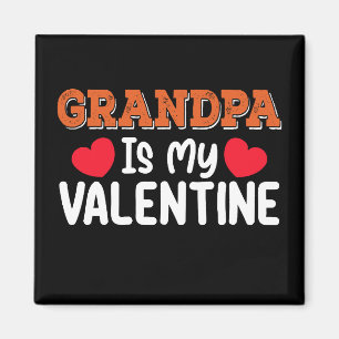 Imán Abuelo es mi día de San Valentín familia hijo hija