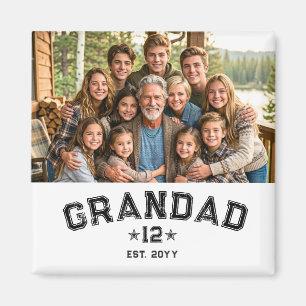Imán Abuelo Est Año Foto Varsity Total Abuelos Legado