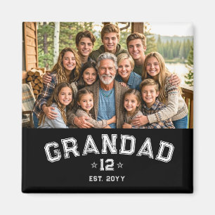 Imán Abuelo Est Año Foto Varsity Total Abuelos Legado