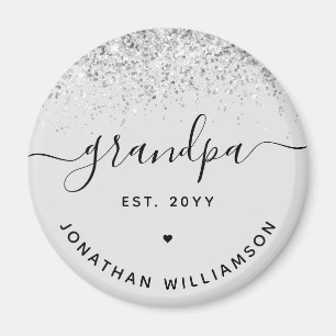 Imán Abuelo Est Confeti Brillante Regalos Personalizado