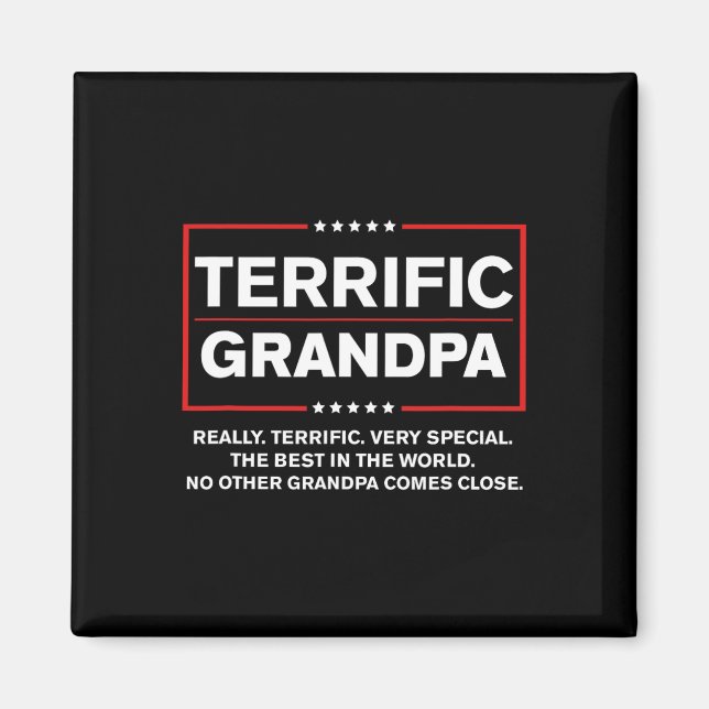 Imán Abuelo fantástico - Funny campaña de campaña de Do (Frente)