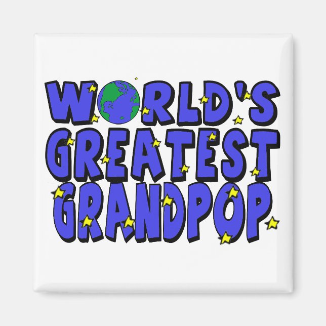 Imán Abuelo Más Grande del Mundo (Frente)