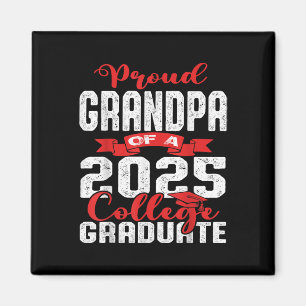 Imán Abuelo Orgulloso De Camiseta Universitaria Para Gr