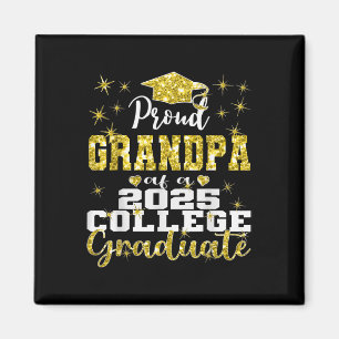 Imán Abuelo Orgulloso De La Familia De Graduado Univers