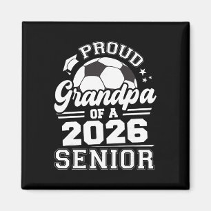 Imán Abuelo Orgulloso De Un Graduado De Fútbol Ll De 20