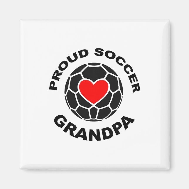 Imán Abuelo orgulloso del fútbol (Frente)