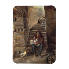 Imán Abuelo que cuida a su nieto