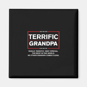 Imán Abuelo Terrible - Divertido Estilo de Campaña de D