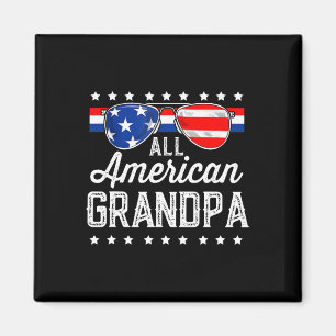 Imán Abuelo totalmente americano 4 de julio Sungles par