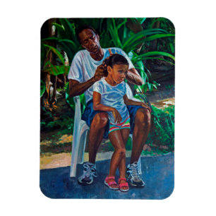 Imán Abuelo y niño 2010