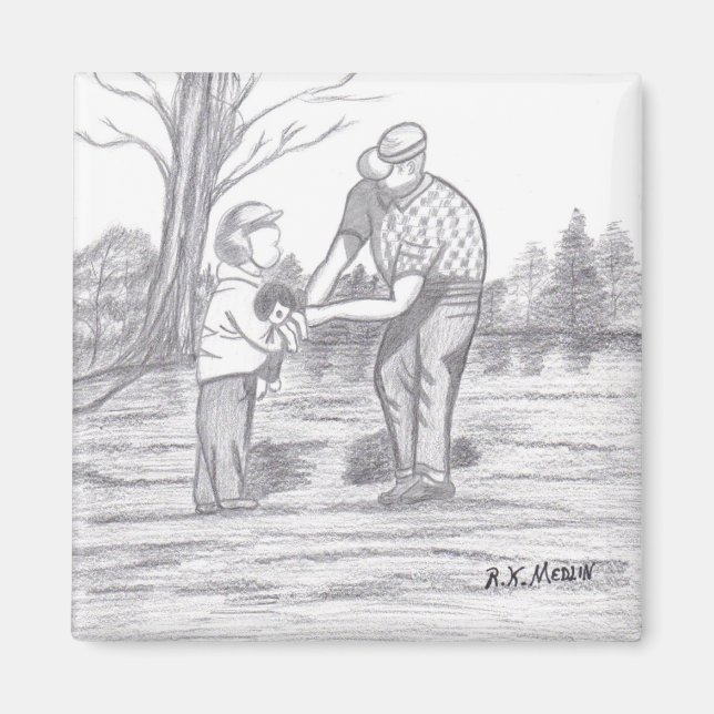 Imán Abuelo Y Yo (Frente)