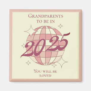 Imán Abuelos para ser recién nacidos 2025 nuevos padres