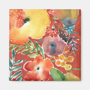 Imán Abundantes Florals III