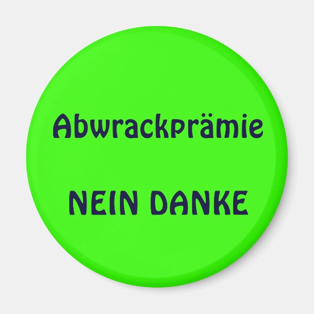 Imán Abwrackprämie (Frente)