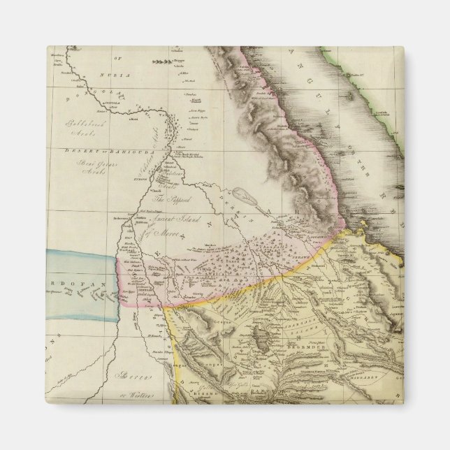Imán Abyssinia, Nubia y c (Frente)