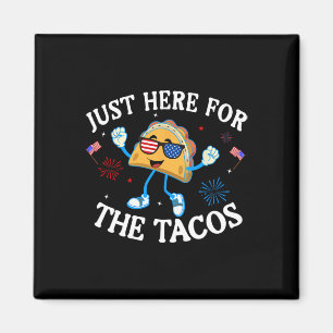 Imán Acá Para El Gracioso 4 De Julio De Los Tacos Sungl