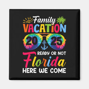 Imán Acá Venimos Vacaciones Familiares Florida 2025 Bon
