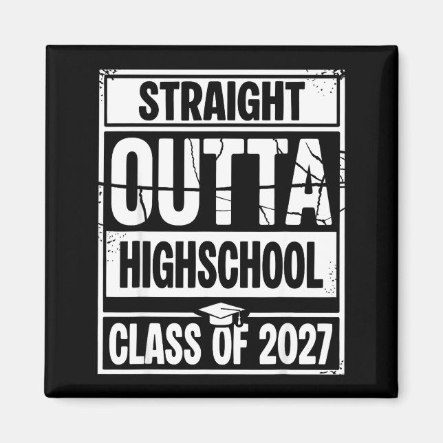 Imán Acabado de graduarse de la promoción 2027 (Frente)