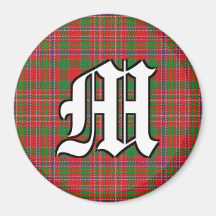 Imán Acabados de Tartán de Plaid del Clan MacAlister
