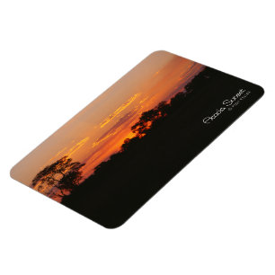 Imán Acacia Sunset