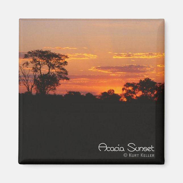 Imán Acacia Sunset (Frente)