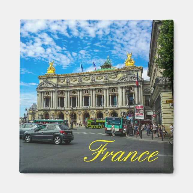 Imán Academia Nacional de Música y Ópera de París (Frente)