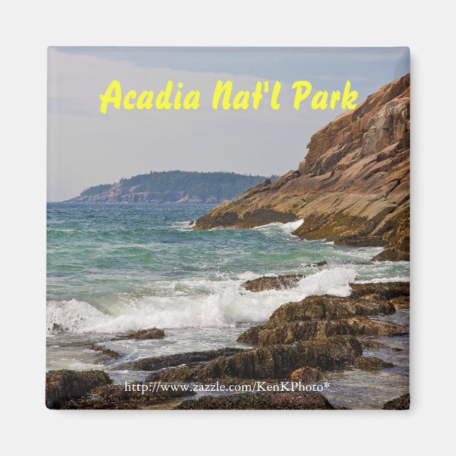 Imán Acadia Shore Magnet (Frente)