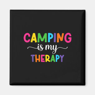 Imán Acampar es mi terapia para mujeres acampar con dic
