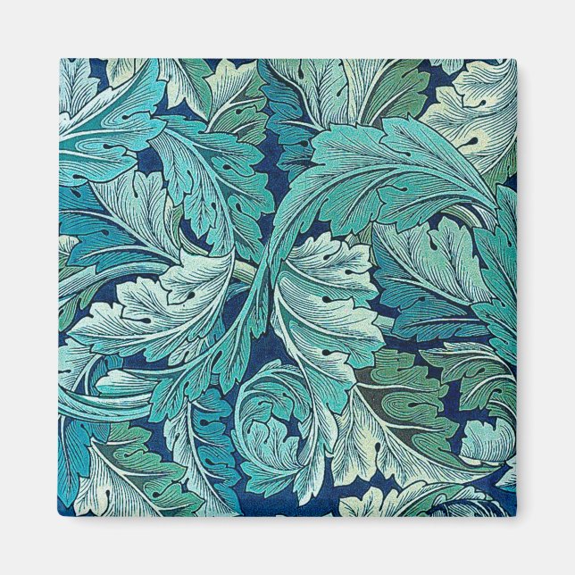 Imán Acanthus Green, William Morris (Frente)