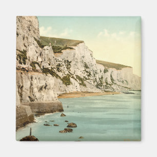 Imán Acantilados blancos de Dover, Kent, Inglaterra