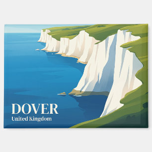 Imán Acantilados Blancos de Dover Reino Unido