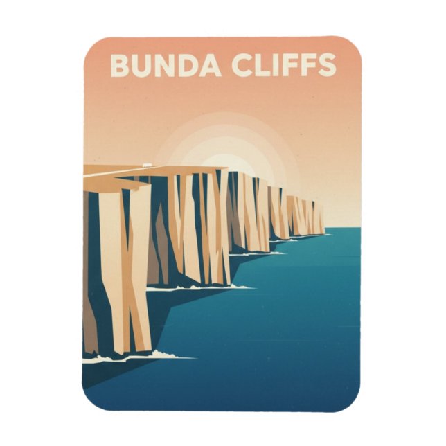 Imán Acantilados de Bunda Australia (Vertical)