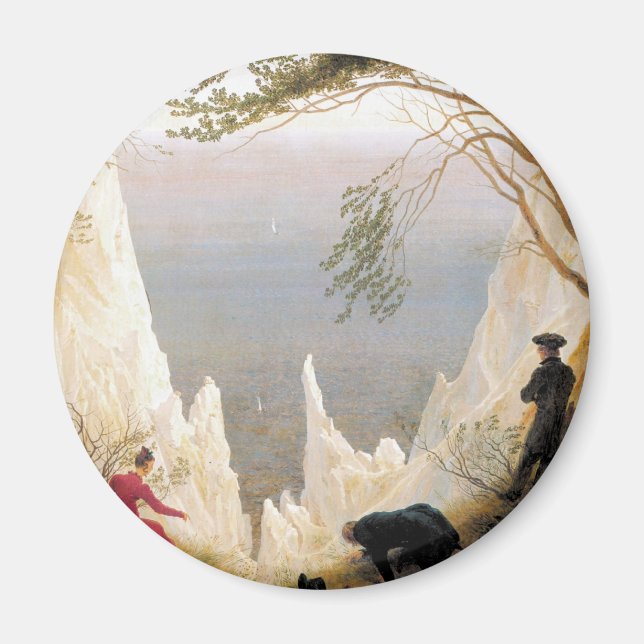 Imán Acantilados de Chalk en Rugen (Frente)