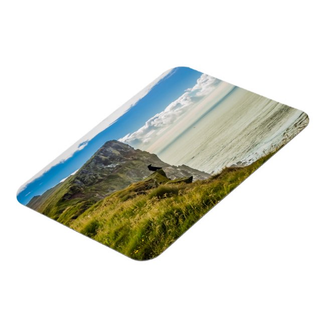 Imán Acantilados de Latrabjarg, Islandia (Lado Izquierdo)