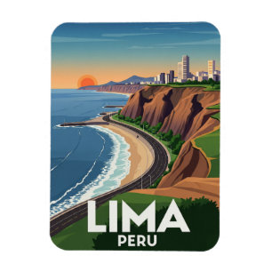 Imán Acantilados de Lima Viaje Perú