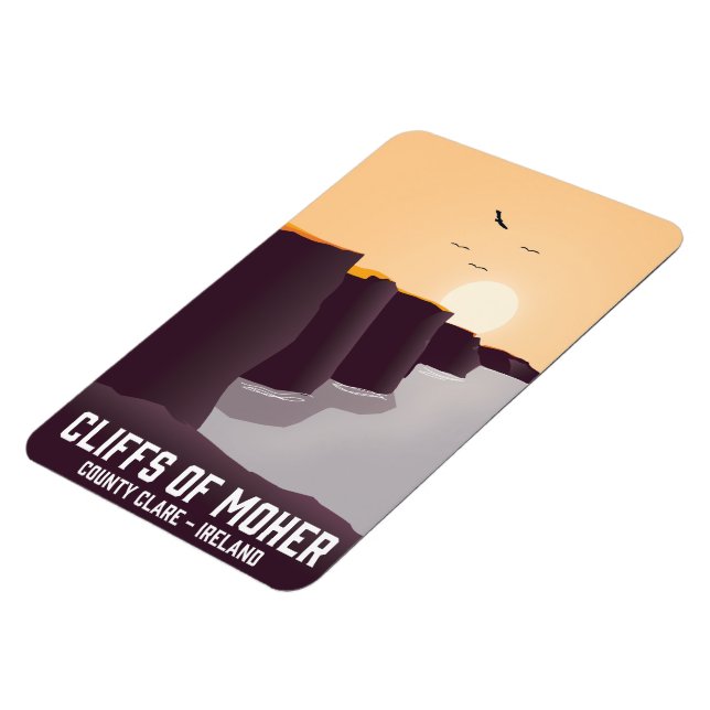 Imán Acantilados de Moher County Clare, Irlanda. (Lado Izquierdo)