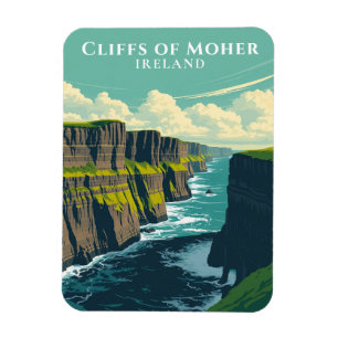 Imán Acantilados emblemáticos de Moher Ireland