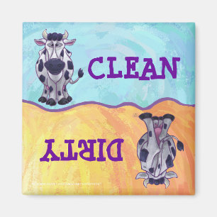 Imán Accesorios lindos de la cocina de la vaca