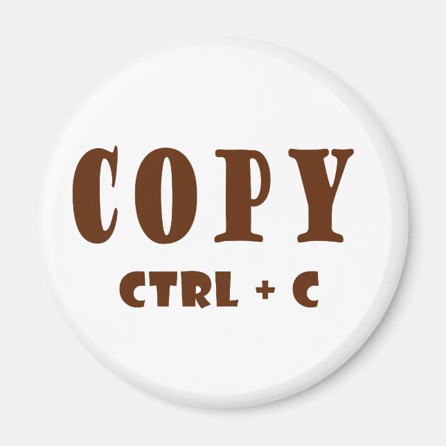 Imán Accesos rápidos de Microsoft Excel (Frente)