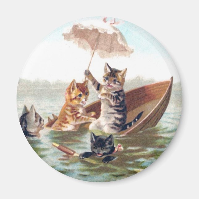 Imán Accidente de barco (Frente)