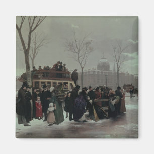 Imán Accidente del autobús de París