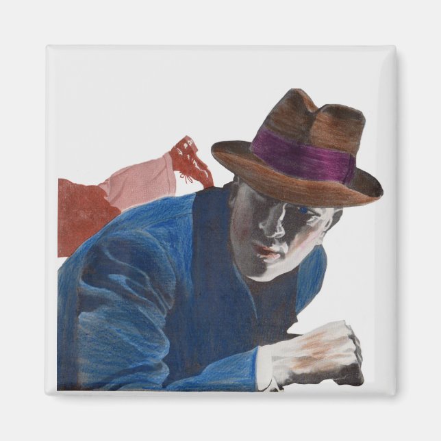 Imán Acción policial de 1950 (Frente)