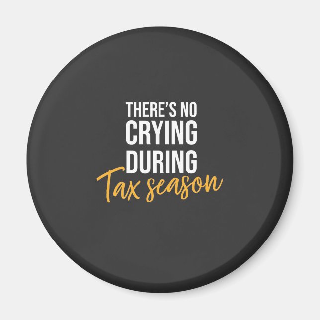 Imán Accountant In Tax Season (Frente)
