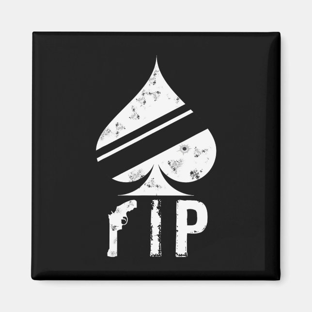 Imán Ace Of Spades Funny Video Game Player (Frente)