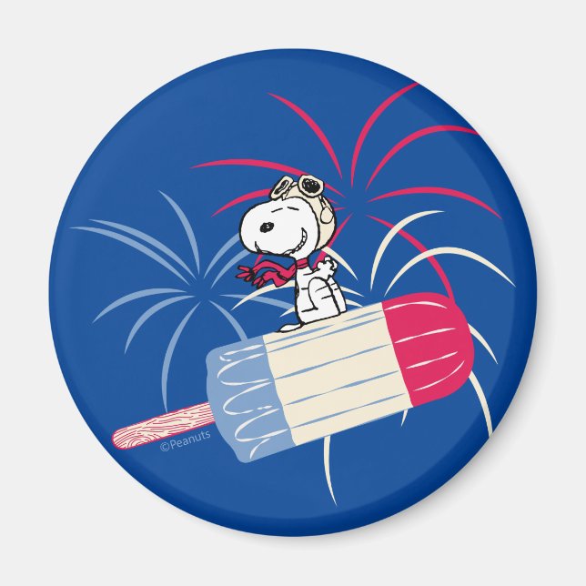 Imán Ace ondulante sobre el Pop del Hielo (Frente)