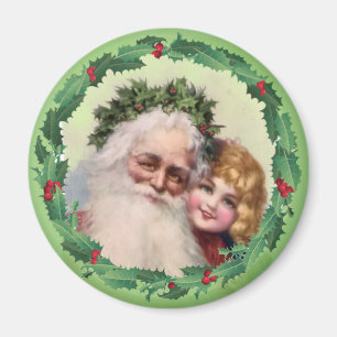 Imán ACEBO y CHICA de SANTA de SHARON SHARPE